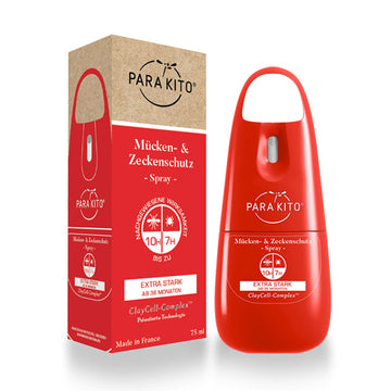 Zecken- & Mückenschutz Spray - Extra Stark- Auslaufartikel – Kurzes MA – de. parakito